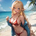 夏のエルフさんⅢ 2枚目