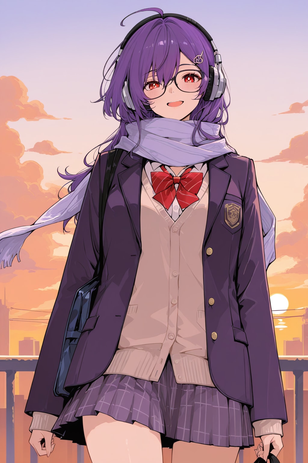 20260705夕暮れ少女