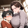 息子を叱るムチムチ母親 4枚目