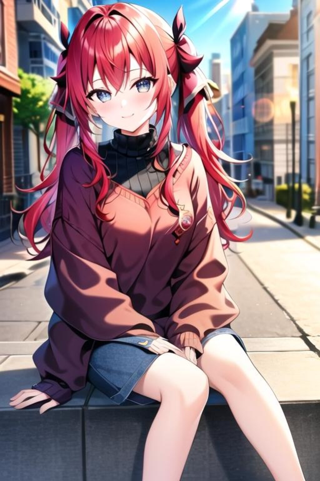 ツインテール赤髪ちゃん