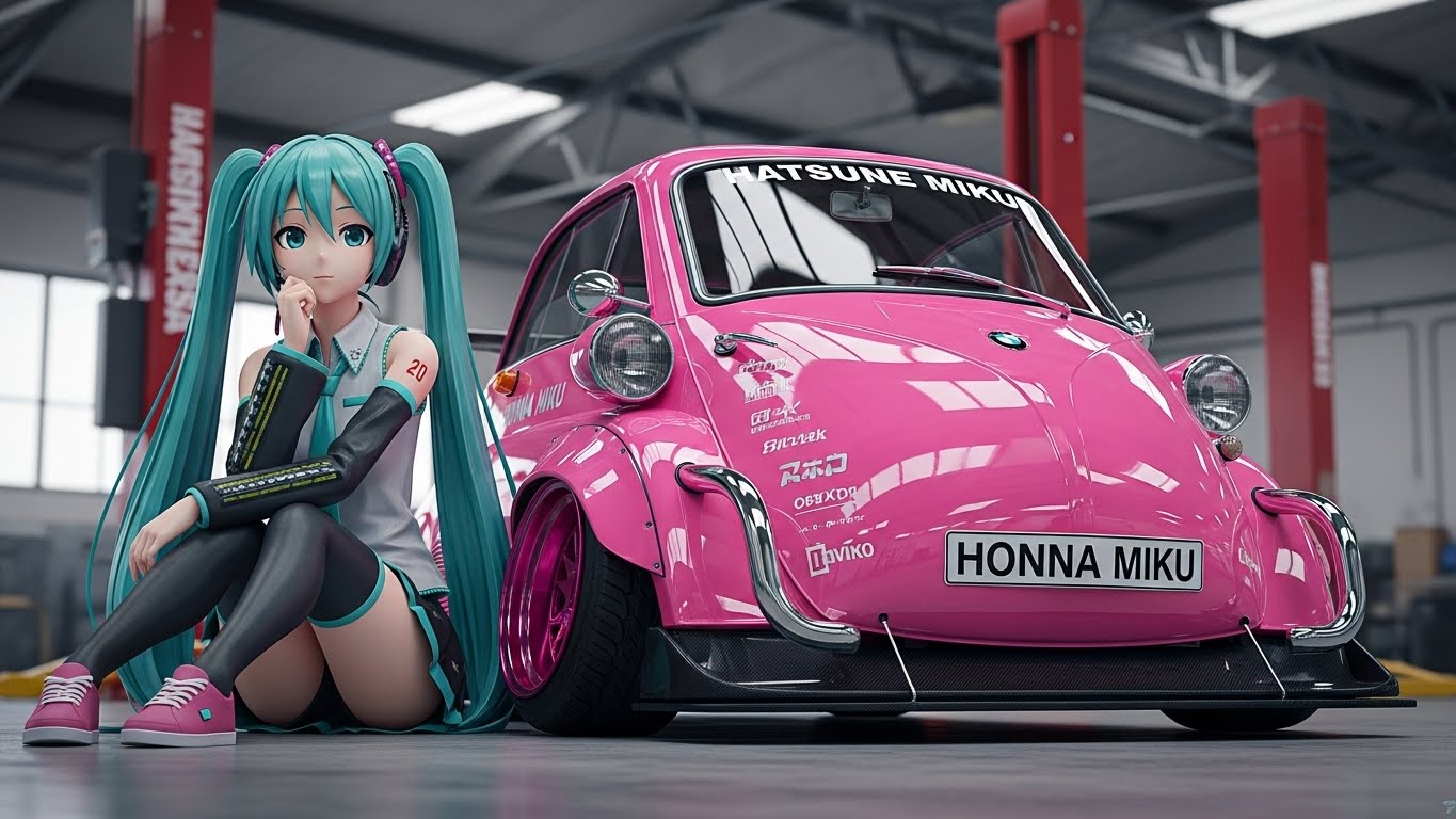 初音ミクとイセッタ | の人気AIイラスト・グラビア