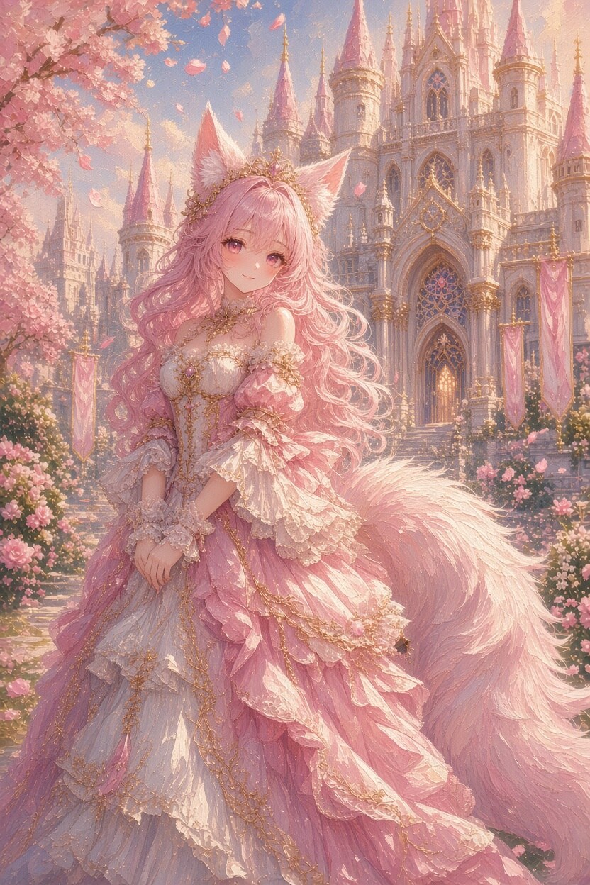 ケモミミおひめさま | の人気AIイラスト・グラビア
