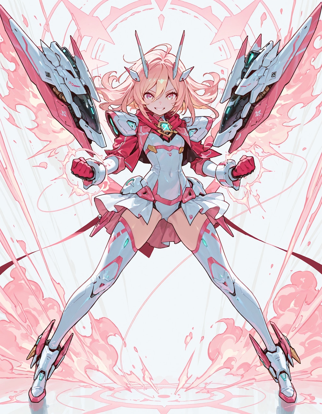 ピンクメカ娘