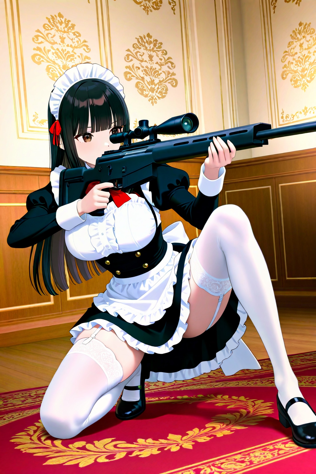 戦うメイドサキちゃん