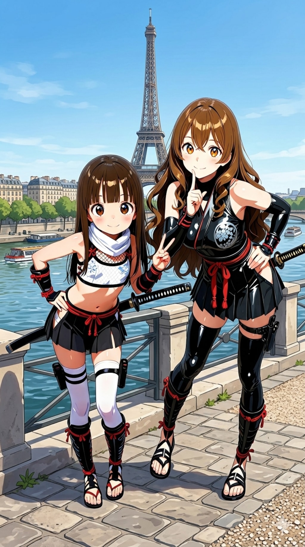 クノイチ母娘の休日