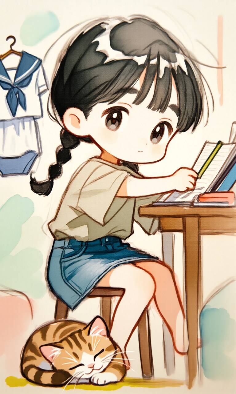 テストが近い | の人気AIイラスト・グラビア