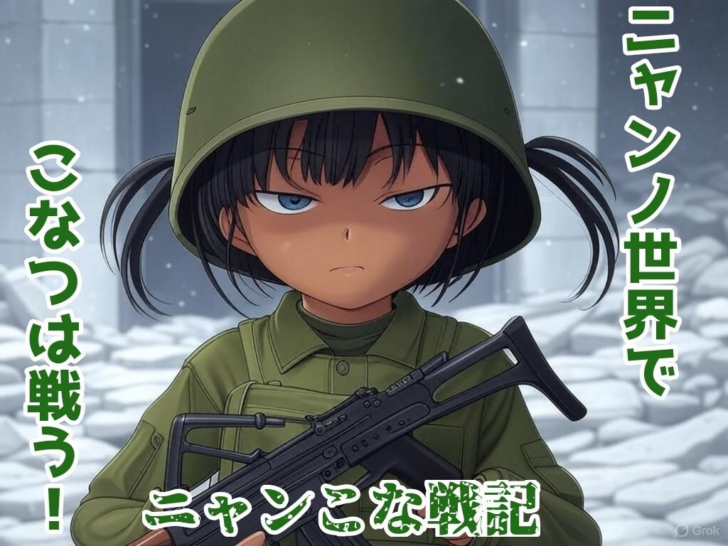 『ニャンこな戦記ー紛争地での食事ー』【ニャンノ世界】