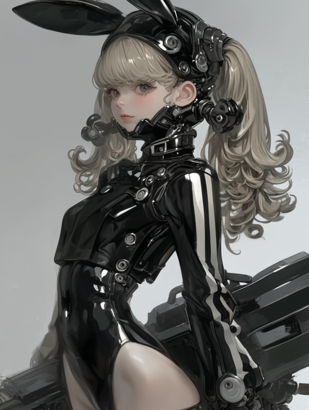 cyborg bunny girl