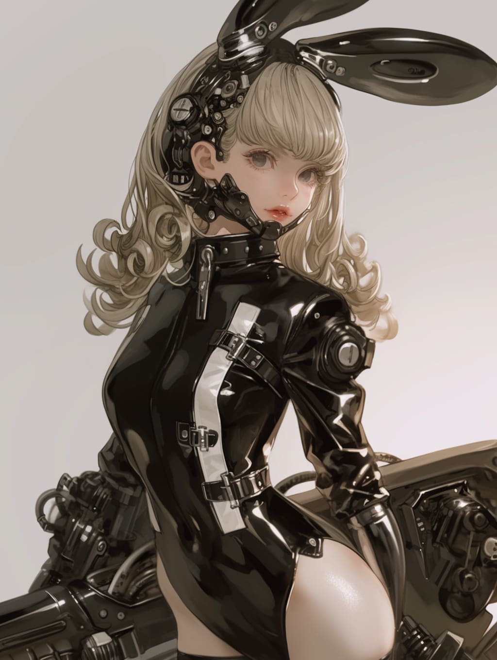 cyborg bunny girl