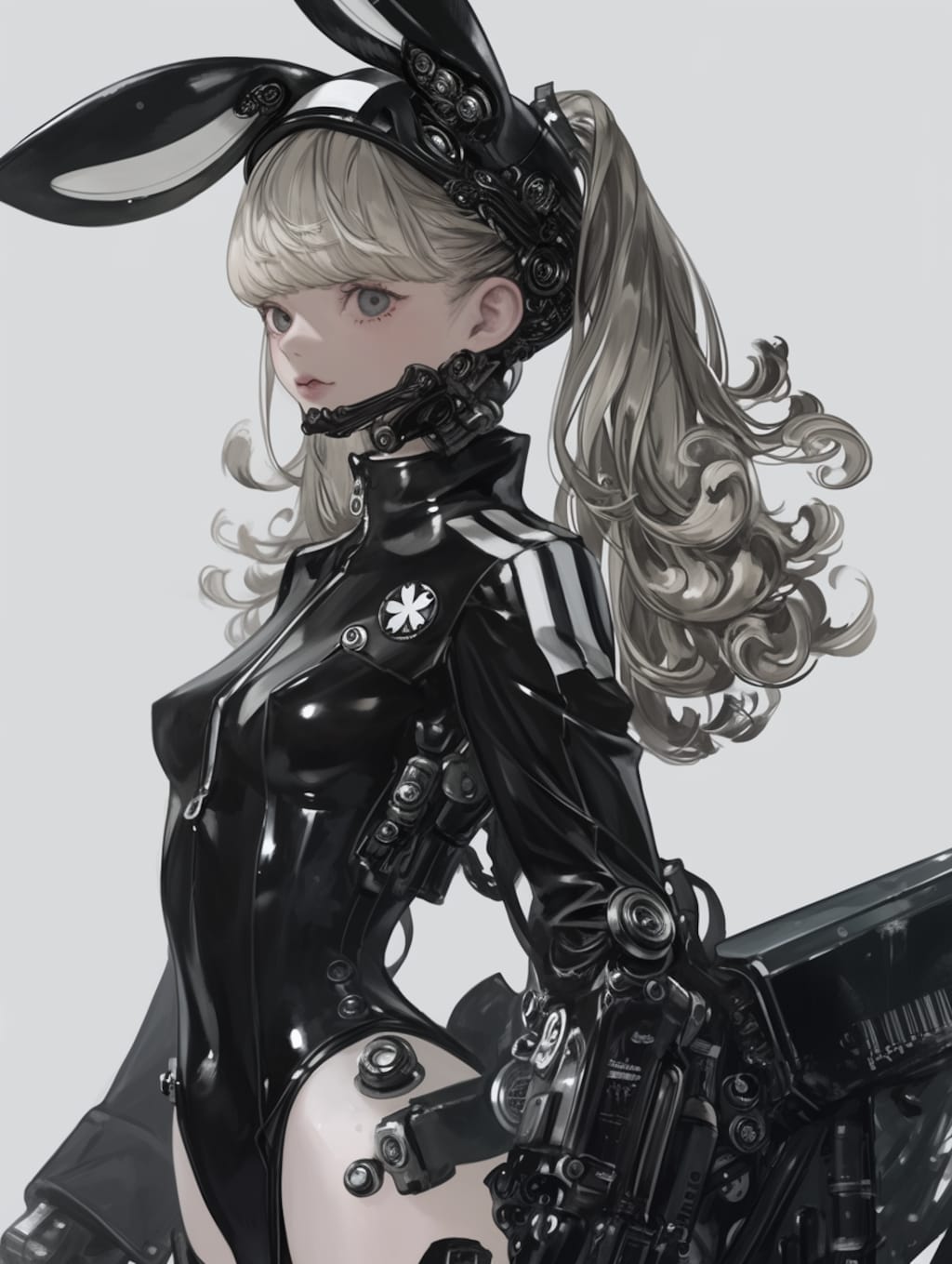 cyborg bunny girl