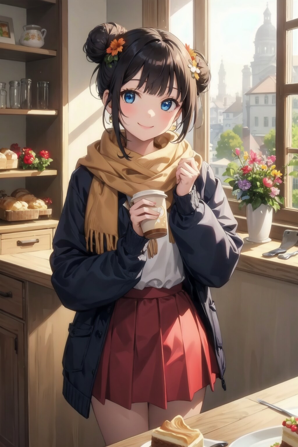 ちちぷい版おだんごちゃんの帰省（２）カフェ