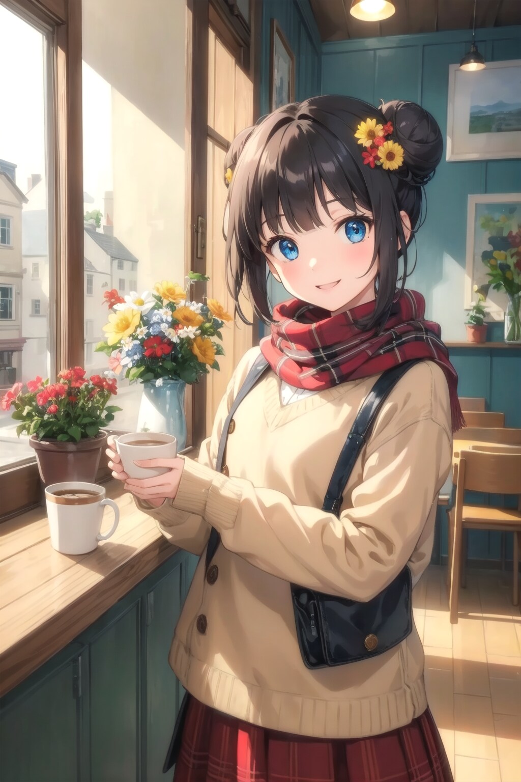 ちちぷい版おだんごちゃんの帰省（２）カフェ