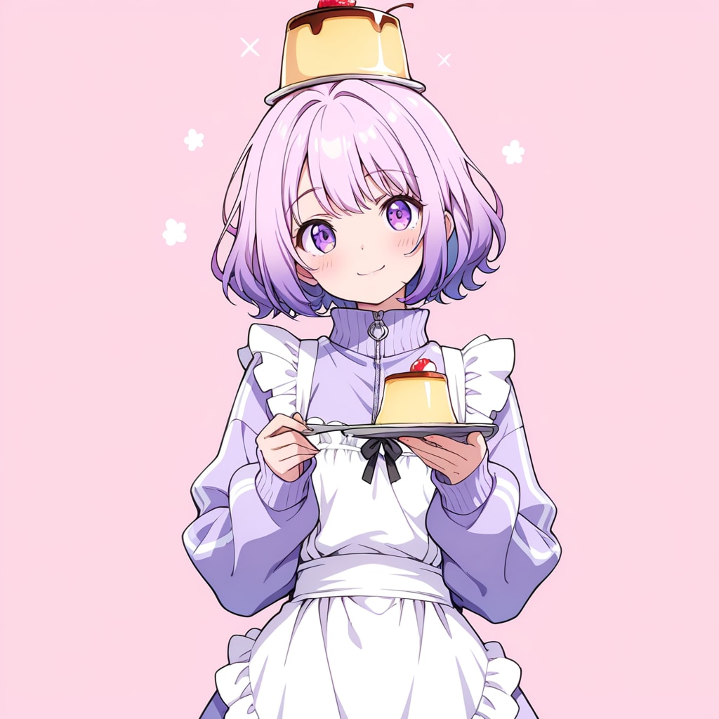看板メニューのプリンでーす