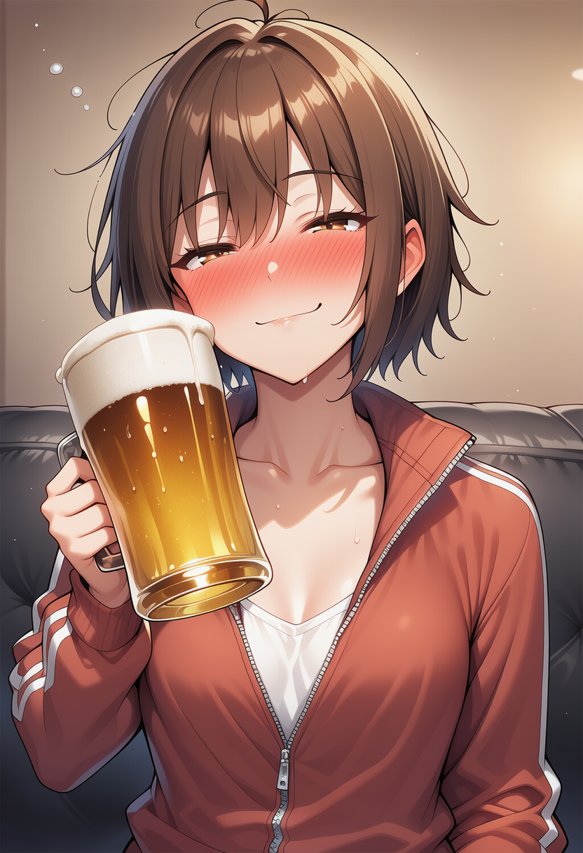 「キンキンに冷やしたジョッキ！キンキンに冷やしたビール！どんだけ暑い夏が来ようとこれがあれば楽勝で乗り切れるってもんよ！」