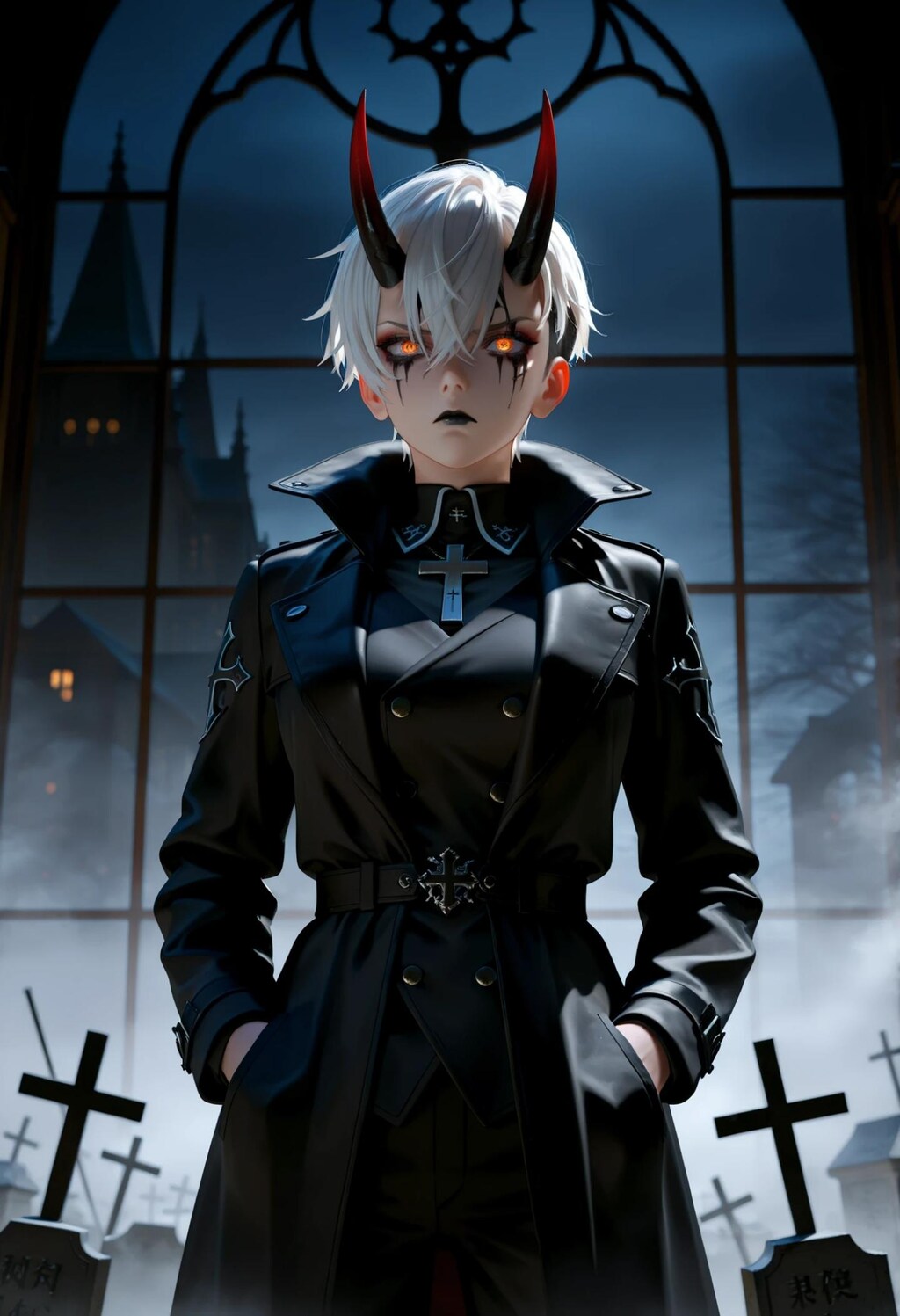 小説『覇鎖丘クニシキと覇鎖丘シキブ、ラーメン食べる』【ニャンノ世界】