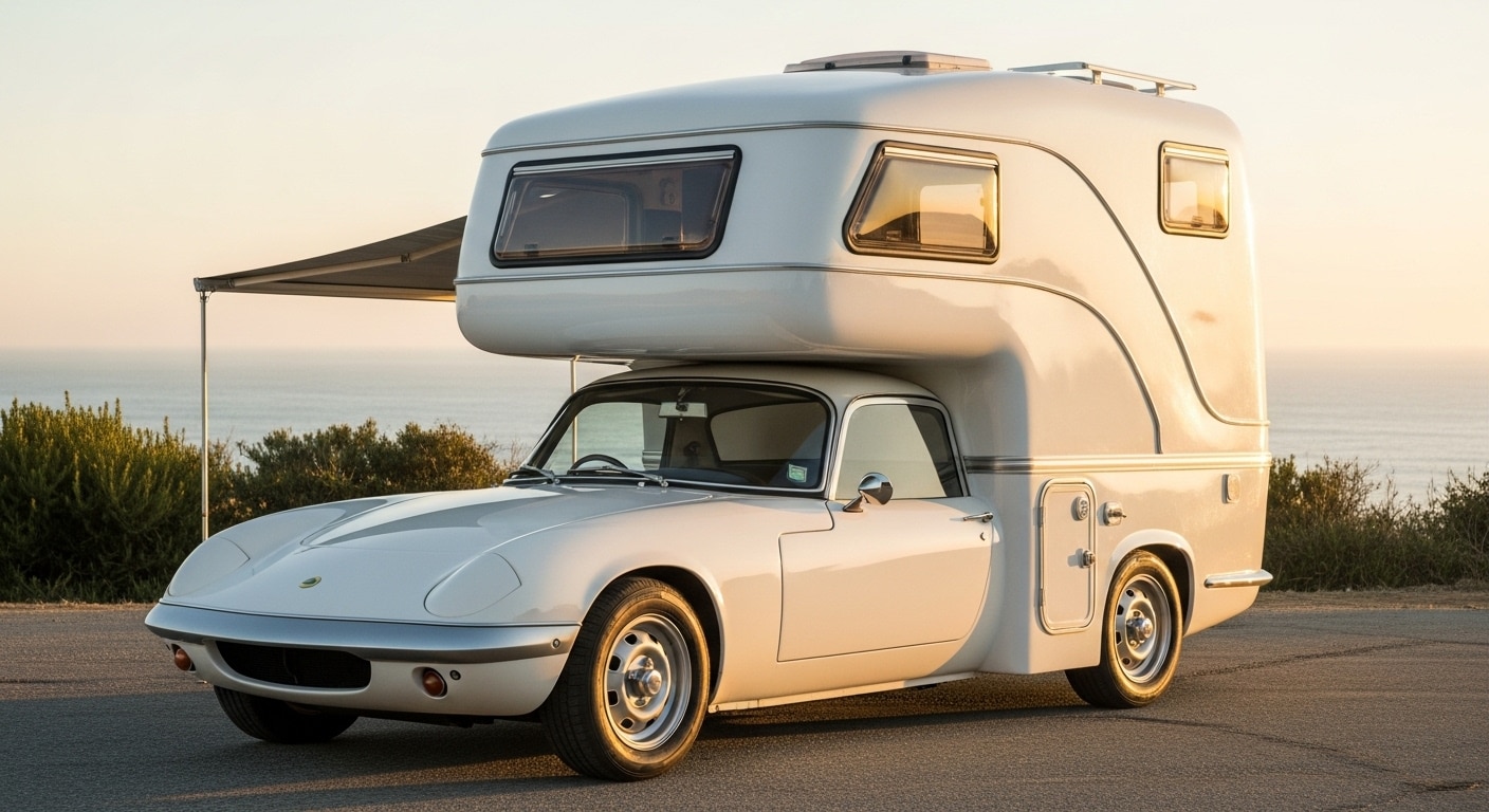 ロータスエランキャンピングカー | の人気AIイラスト・グラビア