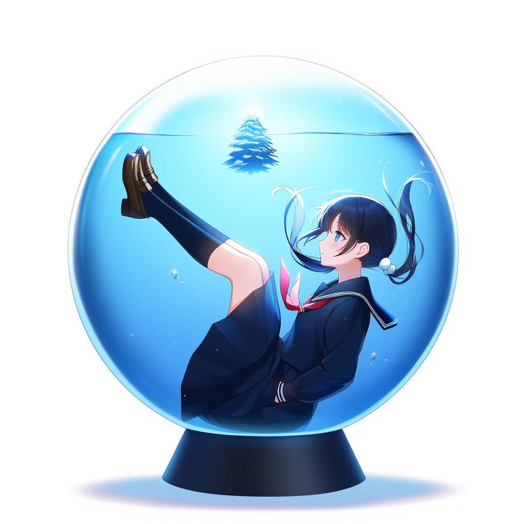 君は水晶の中で何を見る | の人気AIイラスト・グラビア