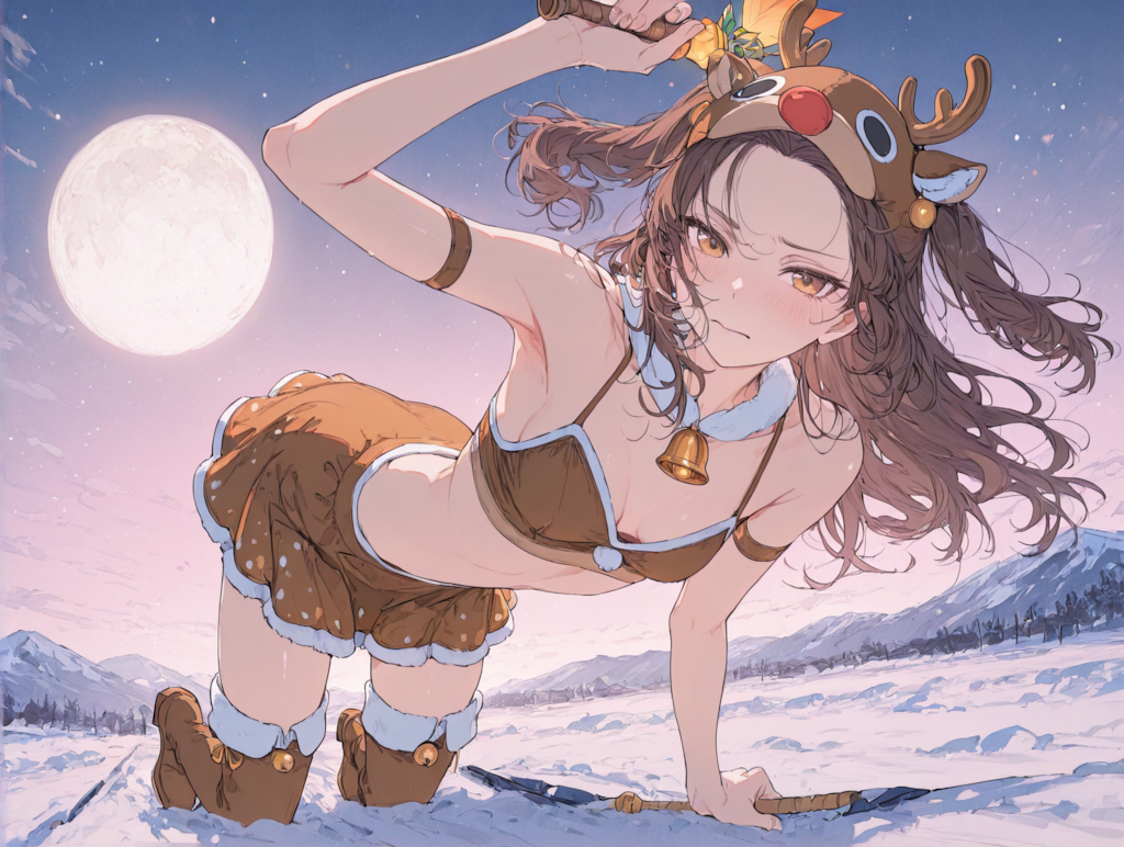 クリスマスのコス