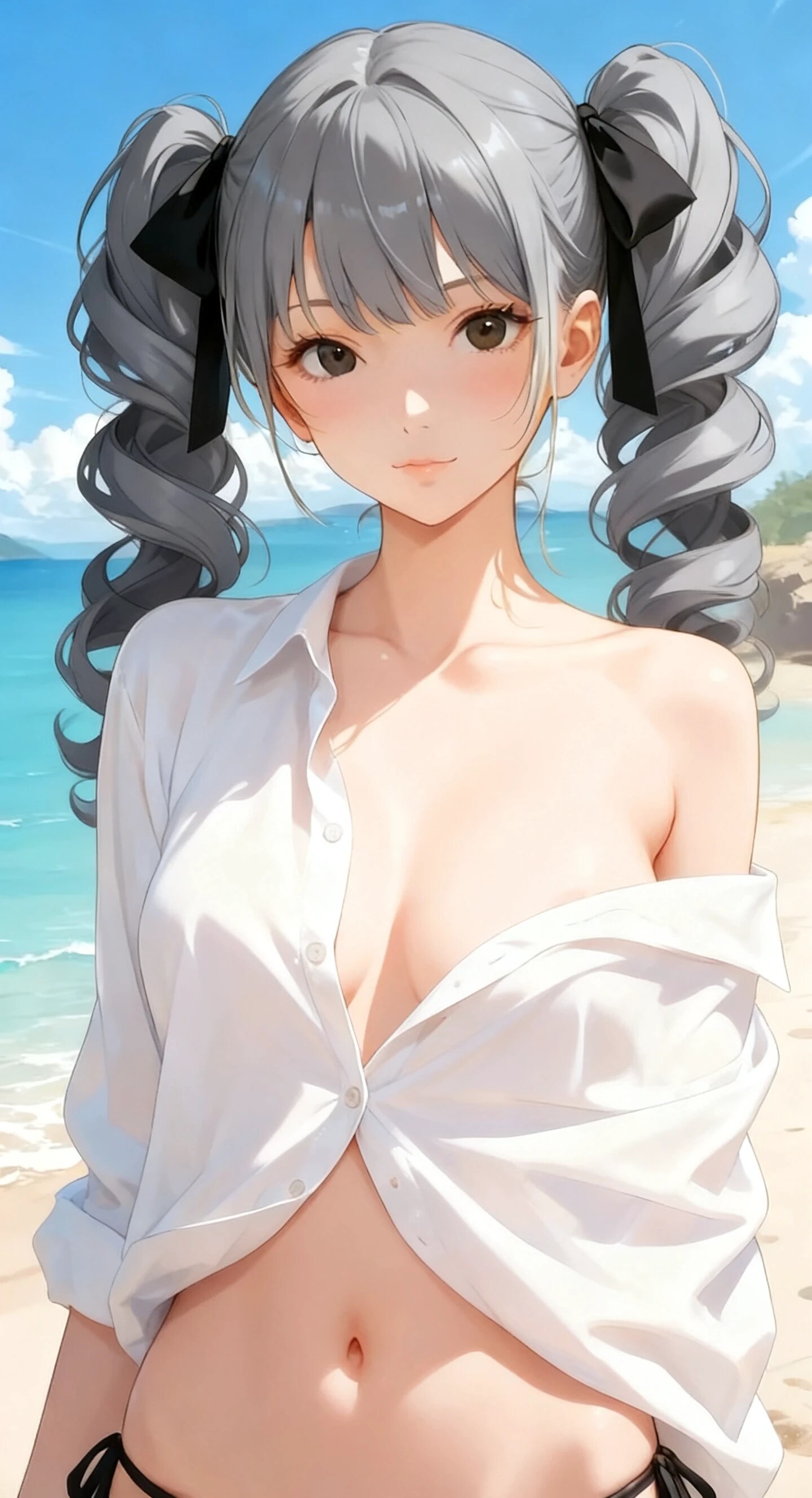 グレー
