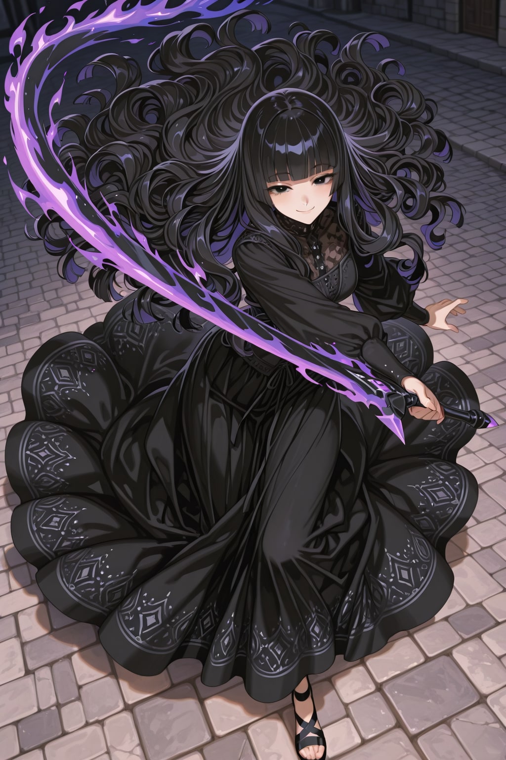 揺らめく焔の剣