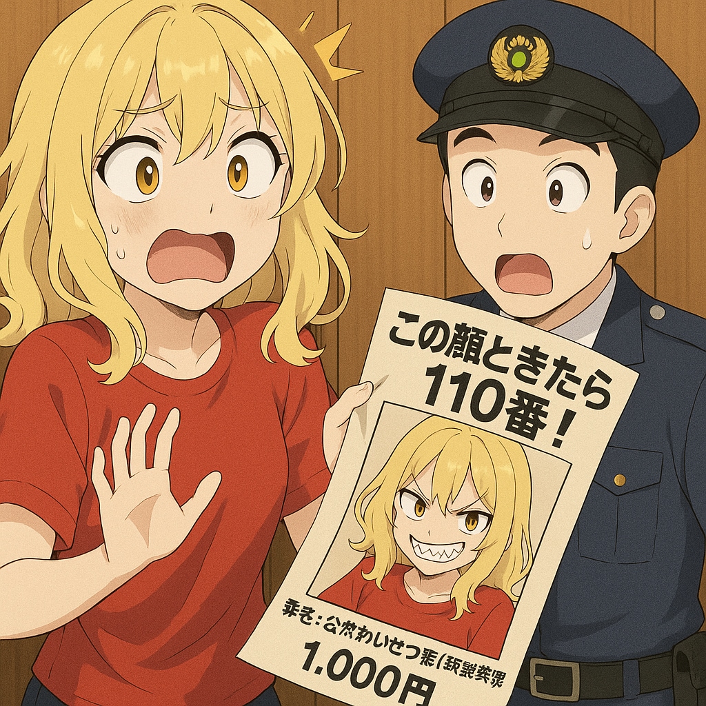 [張り紙見たよ(湖夏が)] 更に罪を重ねる湖夏