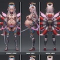 サイバーボテ腹狐耳巫女 2枚目
