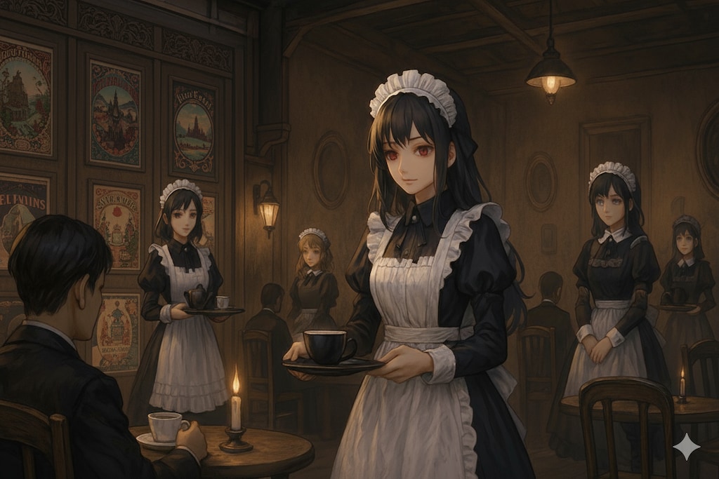 【妖異危険情報】TYT-031 冥途に案内されるメイド喫茶