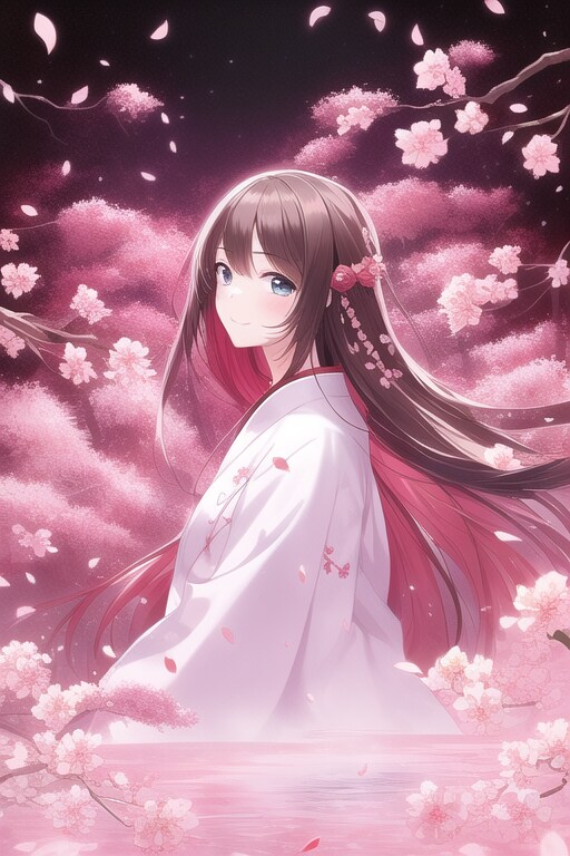 夜桜