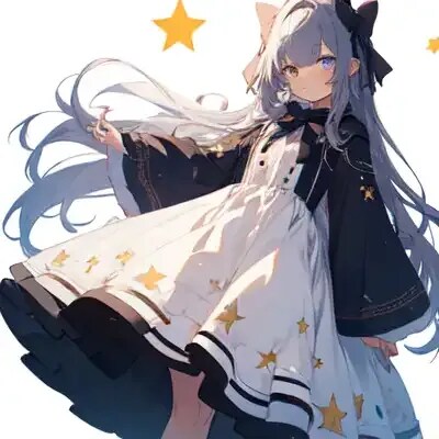お出かけ双子・シロ