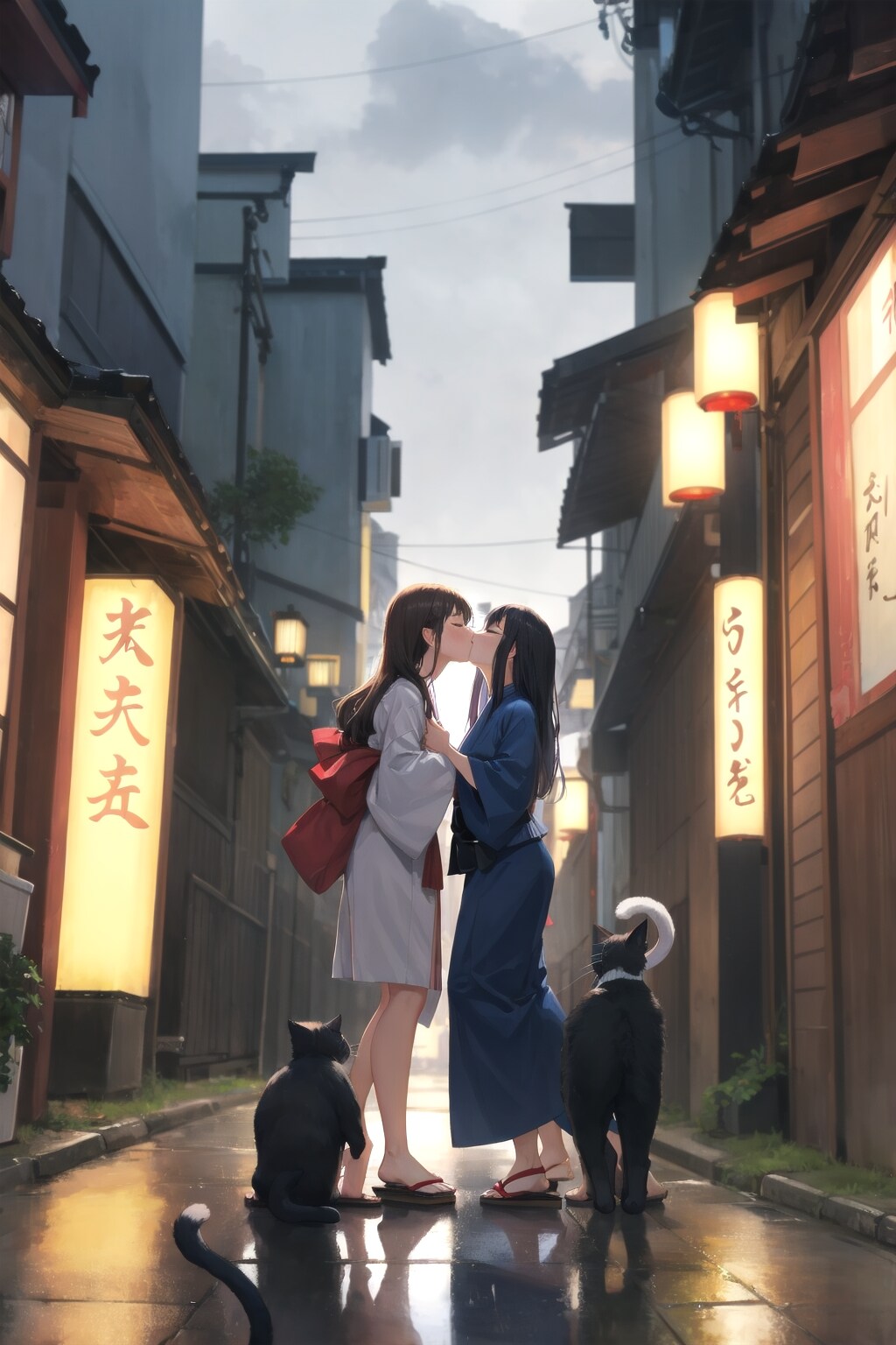 一夜の後に