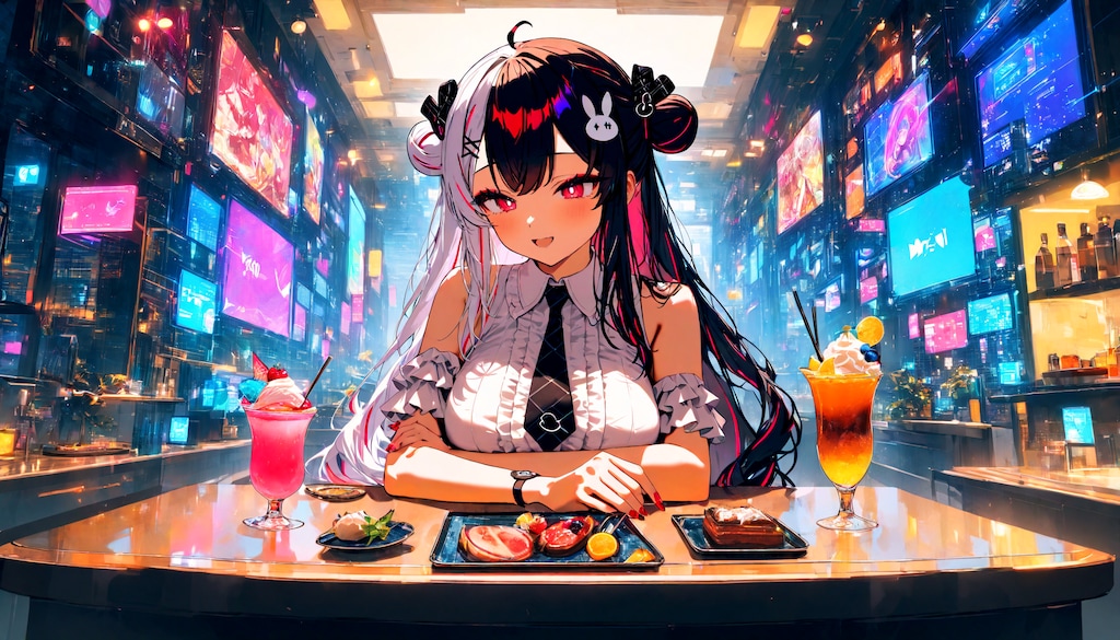 サイバーパンクレストラン - 夜見れな / にじさんじ