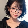 ボーイッシュパーカー眼鏡っ娘 11枚目