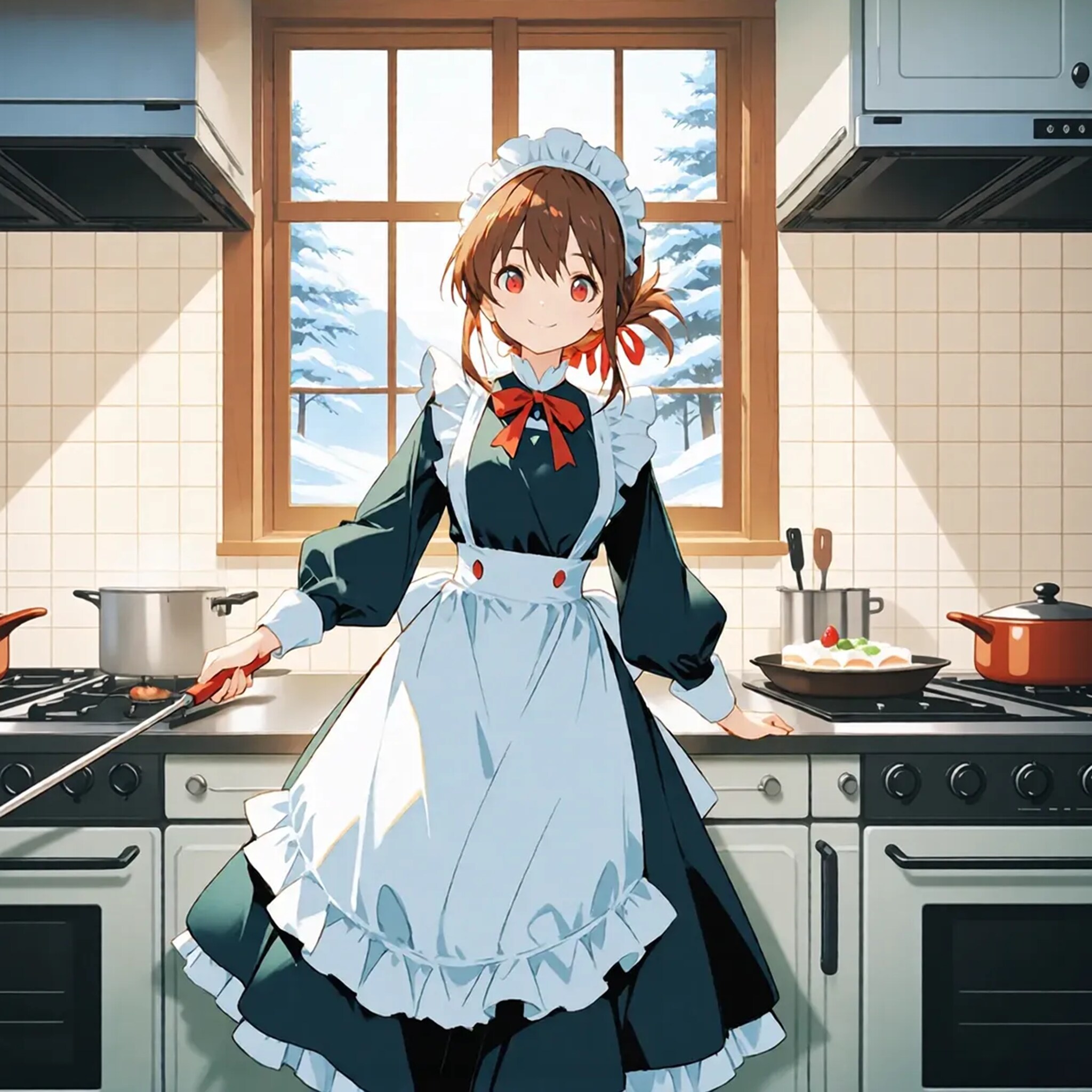 「お昼ですよ」 | の人気AIイラスト・グラビア