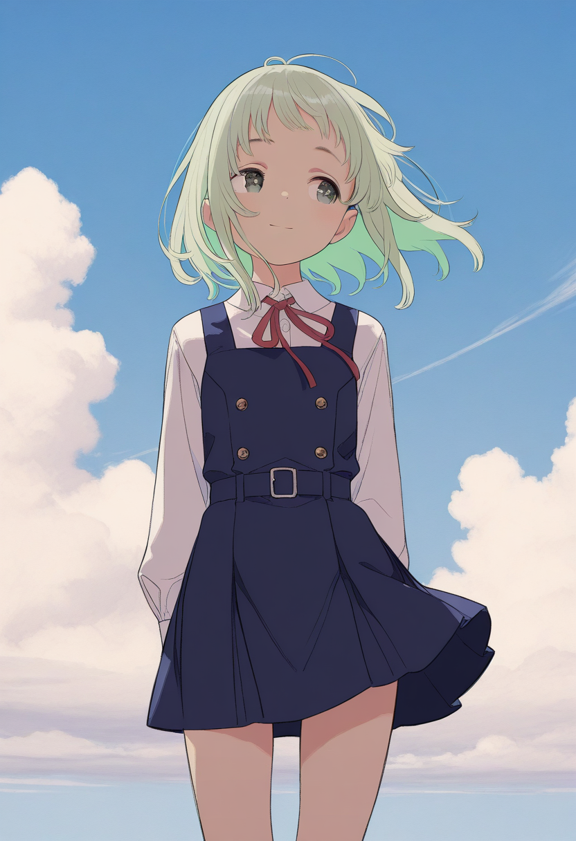 前髪ぱっつんちゃん