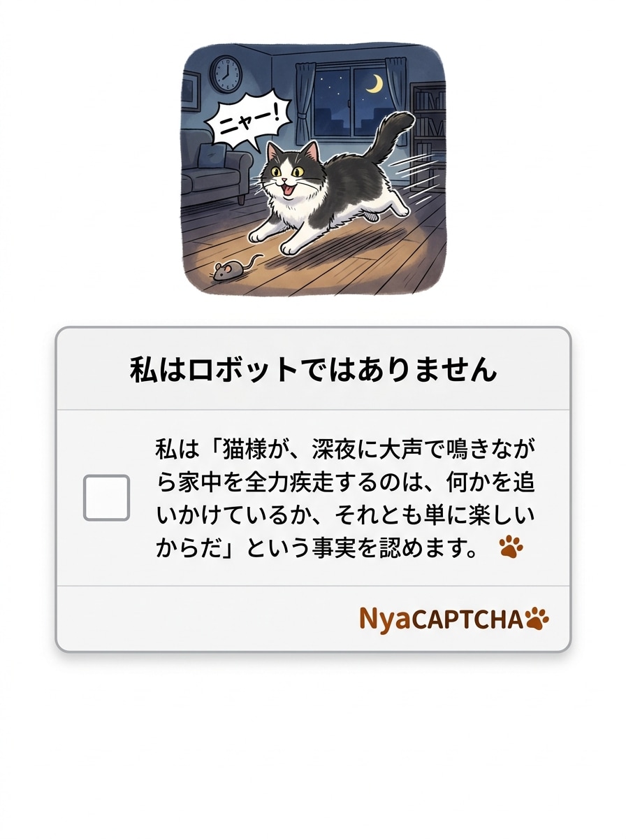 きょうのNyaCAPTCHA