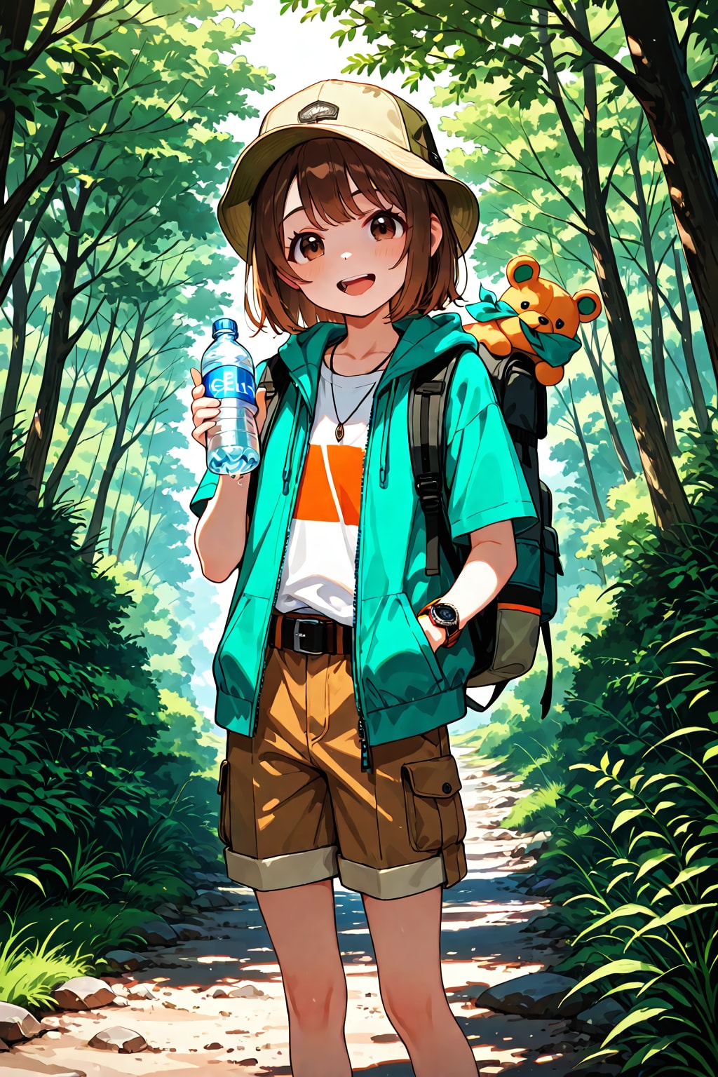 森の深部への一歩