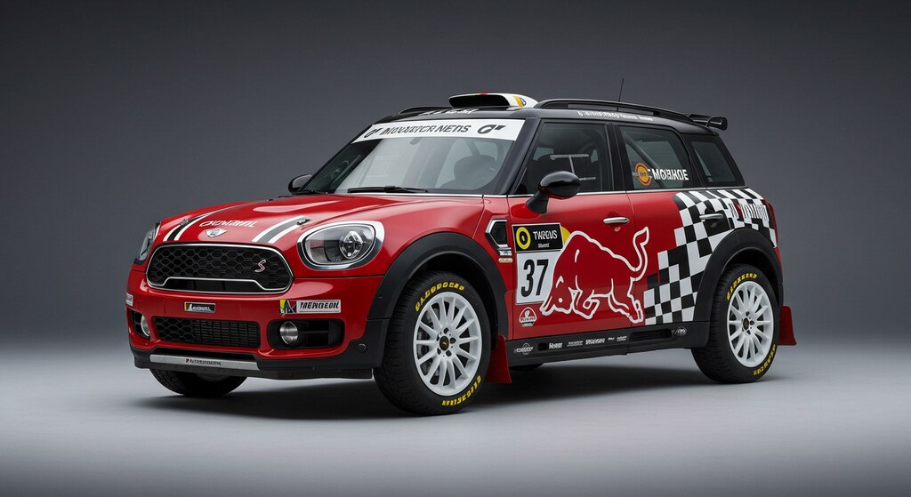 ミニクーパーラリーカー