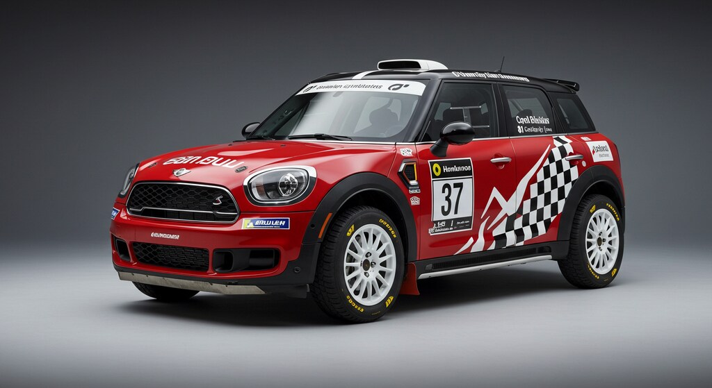 ミニクーパーラリーカー