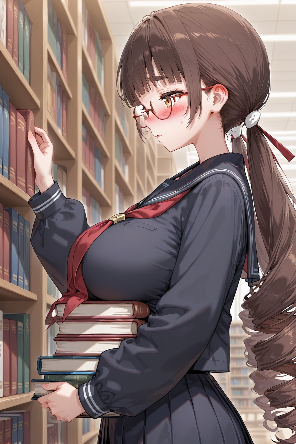 (この本なんだか重いなぁ…)
