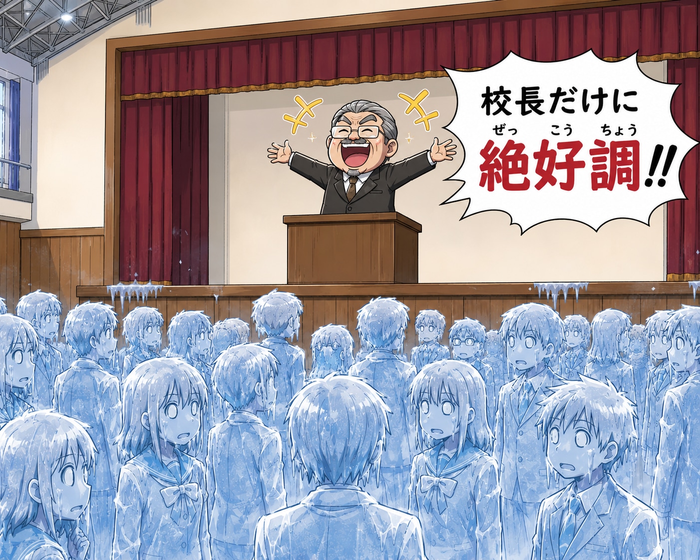 校長の決め台詞
