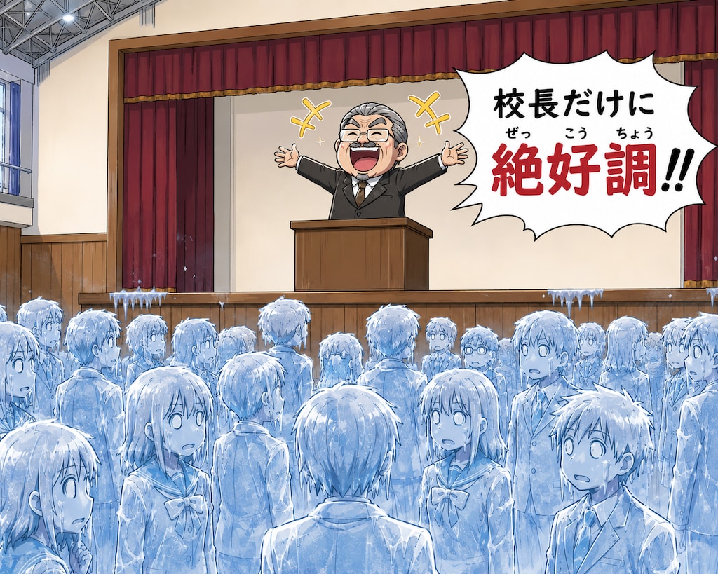 校長の決め台詞