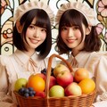 フルーツ狩りから帰ってきたメイド13号と23号 5枚目