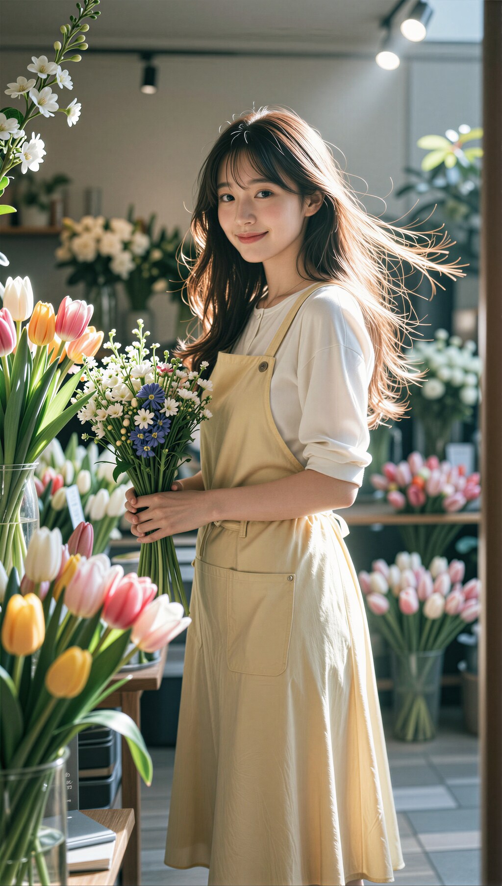 花屋さんの店員