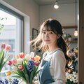 花屋さんの店員 7枚目