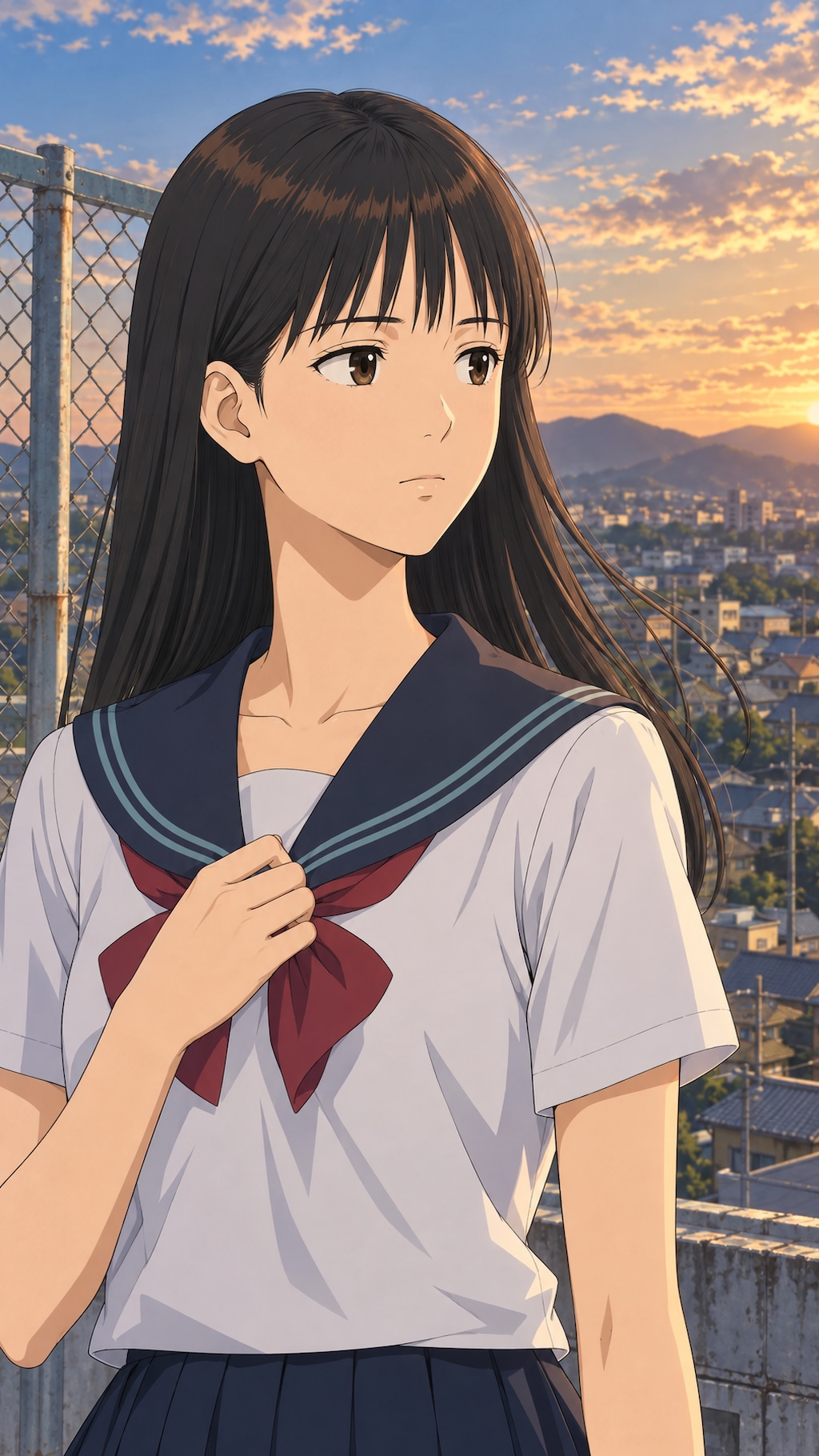 屋上を渡る風、その行方