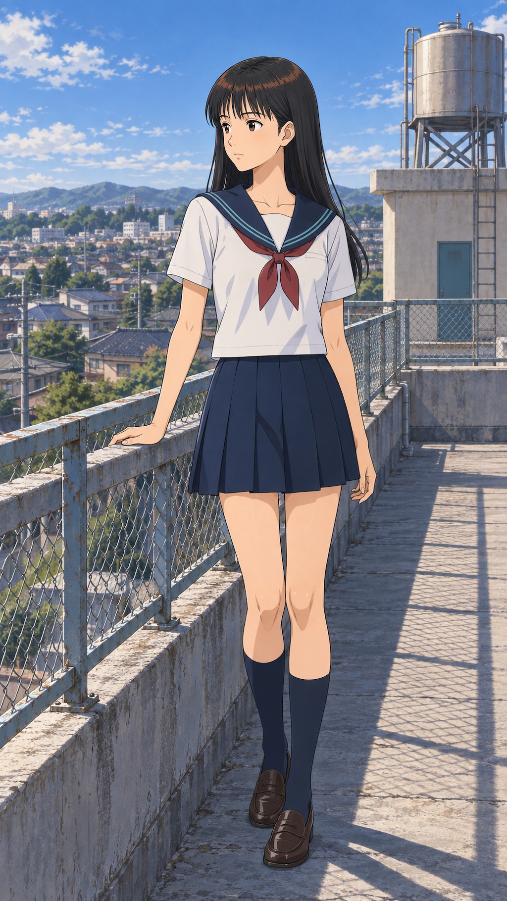 屋上を渡る風、その行方