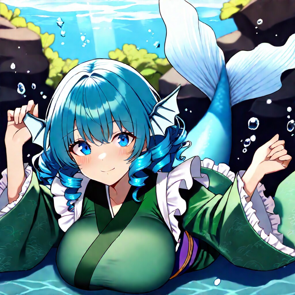 わかさぎ姫 | の人気AIイラスト・グラビア