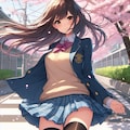 桜の少女 12枚目