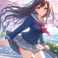 桜の少女 7枚目