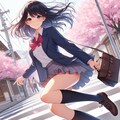 桜の少女 6枚目